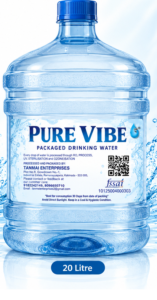 Pure Vibe 20 litre water tin